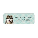 Search for alaskan malamute return address labels Puppy