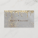 Search for simulations business cards Glitter