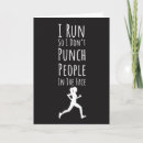 Search for funny running cards Jogging