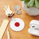 Search for japan flag key rings Red