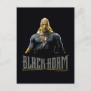Search for black adam postcards Dc comic movie
