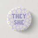 Search for purple daisy badges Flowers