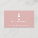 Search for nail polish bottle business cards Modern