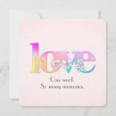 Search for love design invitations Flower