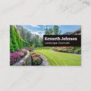 Search for backyard business cards Landscape