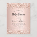 Search for metallic baby shower invitations Glitter