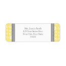 Search for charcoal grey return address labels Contemporary