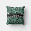 Search for green leopard cushions Black