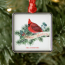 Search for red cardinal christmas tree decorations Pretty