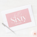 Search for 60th birthday stickers Girly