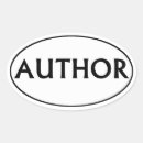 Search for author oval stickers Writer