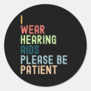 Search for hearing aide stickers Deaf