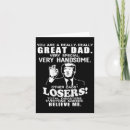 Search for great dad cards Presidential satire