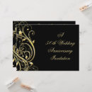 Search for black 6x8 invitations Anniversary