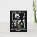 Search for skeleton santa christmas cards Winter