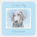 Search for grey ghost stickers Weimaraner