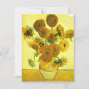 Search for vincent van gogh invitations Yellow
