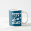 Search for brain cancer mugs Warrior