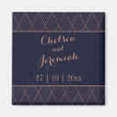 Search for gold navy save the date magnets Blue