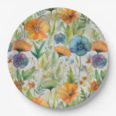 Search for country french paper plates Flowers