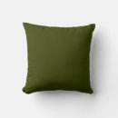 Search for dark olive green cushions Solid colour