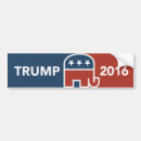 Search for republican elephant bumper stickers President