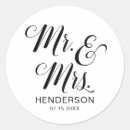 Search for mr wedding stickers Elegant