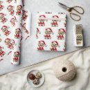 Search for poodle christmas wrapping paper Santa