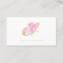 Search for butterfly business cards Beauty salon