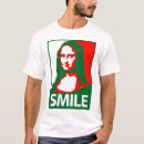 Search for mona lisa tshirts Italian