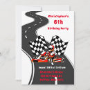 Search for go kart racing invitations Chequered flag