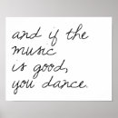 Search for dance quotes posters Music