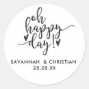 Search for happy days wedding stickers Hearts