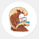 Search for ride the wave stickers Tropical