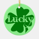Search for shamrock ceramic christmas tree decorations lucky