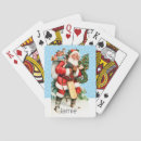 Search for santa claus playing cards Snow