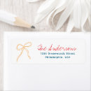 Search for quirky return address labels Hand drawn