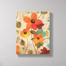 Search for white background canvas prints Flower