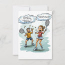 Search for badminton birthday cards Sports