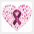 Search for cancer ribbons stickers Heart