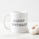 Search for happy birthday celebration mugs Party
