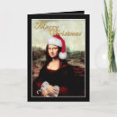Search for mona lisa christmas cards Leonardo da vinci