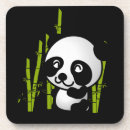 Search for panda bear coasters Black and white