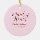 Search for bridesmaid christmas tree decorations Bridesmaid name date