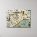 Search for carolinas canvas prints Maps