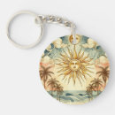 Search for tropical decor rounded key rings Beach