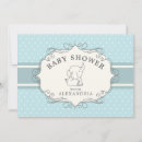Search for adorable baby shower invitations Blue