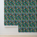 Search for turquoise pattern art Mid century modern