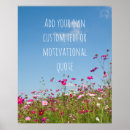 Search for floral motivational quote posters Create your own