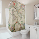 Search for world map shower curtains Continents